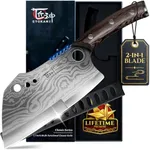 SYOKAMI Meat Cleaver Chef Knife, 7.