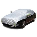 Velasko Hail Protector Car Cover, Thicken Windshield Hail Blankets for Car, Sun & Ice and Snow Car Cover Waterproof All Weather for Most Car (Three-Compartment car)