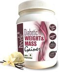 DEVELO Weight & Mass Gainer For Diabetics, Sugar Free Supplement For Diabetes Care, Weight & Muscle Gain – 1Kg Vanilla, Powder