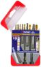 TIVOLY - Coffret Forets Extracteurs de Vis Cassée + Forets HSS Revêtement TiN - Lot de 5 Forets & 5 Extracteurs N1 Ø 2,5mm/N2 Ø 3,2mm/N3 Ø 4,8mm/N4 Ø 6,5mm/N°5 Ø 8mm