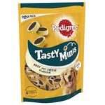 Pedigree Tasty Minis 8 x 140 g Bags, Dog Training Treats, Cheesy Nibbles with Cheese and Beef Flavouring