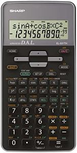 Sharp EL-531TH Scientific Calculator with D.A.L. Input Battery Operated Silver grey