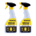 Kilrock 2 x Limescale Remover, Power Spray Cleaner, 500ml