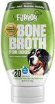 Furvor Mobility Support Beef Bone Broth for Dogs | Hip & Joint Support for Dogs | Glucosamine & Amino Acid Boosted | Human Grade Ingredients | Just add Water | Made in USA, 12 oz