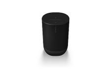 Sonos Move 2 | Wireless Portable Speaker with WiFi, Bluetooth, Amazon Alexa, 24-Hour Battery Life, Wireless Charging Base - Black