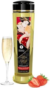 Shunga Pareja Masaje Olie Espumoso Vino Stawberry 240 Ml 260 g