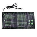 Seedling Heat Mat Greenhouse, Durable Waterproof Heated Propagator for Reptile Plants, Electric Mushroom Heater Hydroponic Heating Pad