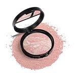 Baked Foundation Blush,Baked Balance,Brighten Color Correcting Powder Foundation,Buildable Light to Medium Coverage,Natural Coverage,Lightweight Powder Foundation for Contour & Highlight Face (01#)