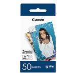 Canon Zoemini ZINK Photo Paper (Pack of 50 Sheets)