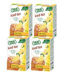 Lemon ICED Tea Mix by True Lemon | Instant Powdered Drink Packets That Quench Your Thirst, Kit Includes 4 Boxes, 24ct of Mouth Watering True Citrus Lemon (ICED Tea)