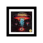 Creative Picture Frames 15" x 15" LP Album Cover Frame, Vinyl Record Wall Mount Display for Home Decor with Hanging Hardware & Full-Strength Glass, White Mat, 1 Count