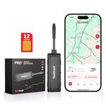 Fleettrack Pro+ 4G Wired GPS Tracker IP67 Rated with 12 Month SIM | Live Location Tracking, Engine Alerts, Anti-Theft Alarm & Geo-Fencing | for Car, Bike, EV & Trucks | 3 Years Warranty
