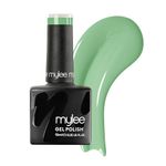 Mylee Gel Nail Polish 10ml [Pistachio] UV/LED Soak-Off Nail Art Manicure Pedicure for Professional, Salon & Home Use [Green Range] - Long Lasting & Easy to Apply