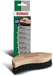 SONAX Textile & Leather Brush (1 piece) - for the Dry and Wet Cleaning of Textiles and for the Thorough and Gentle Cleaning of Smooth Leather Surfaces | Item No. 04167410