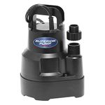 Superior Pump 91014 1/4 HP High Flow Thermoplastic Utility Pump, Black