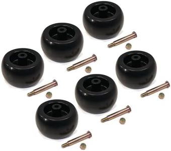 The ROP Shop | (Pack of 6 Deck Wheels for Husqvarna 532133957, 532174873, 539107610 Heavy Duty