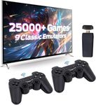 Video Game | Video Game for Tv | Video Games for Tv Gaming | Wireless Retro Gaming Console 4K HD | Plug & Play Video Games for TV | 21K+ Games | 10 Emulators | Dual-Players Game Stick for Kids