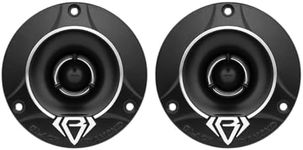 Black Diamond Dia-T1 1" Super Bullet Tweeter 240 Watts 4-Ohm Ohms Built in Crossover (2 Speakers)