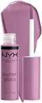 NYX PROFESSIONAL MAKEUP Butter Gloss, Non-Sticky Lip Gloss - Marshmallow (Muted Lilac)