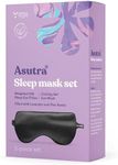 Premium Lavender Silk Eye Pillow + FREE Gel Eye Mask, Smart Comfort Design, Includes Removable Pouch Generously Filled With Organic Lavender & Flax Seeds, So Many Uses