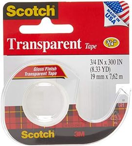 Scotch Transparent Tape, 19mm x 7.62m, 157S