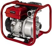 Einhell GE-PW 46 Petrol Water Pump (4.6 kW, Max. 23000 L/h, Max. 26 m Discharge Head, 3.6 L Tank, Low Oil Protection, Includes Adaptor Hose/AG Thread Connection)