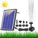 AISITIN 6.5W Solar Water Fountain, 