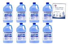 2 Pack | 8 Gallons - Acid Blue | Buffered, Low-Fume Muriatic Acid Swimming Pool pH Reducer