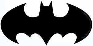 Licenses Products DC Comics Batman Logo Sticker