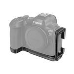 SMALLRIG Quick Release L-Bracket for Canon R6 Mark II / R6 / R5 / R5 C, Camera L Plate for Arca-Type with 1/4 "-20 Threaded Holes, Strap Holes, Support Horizontal and Vertical Shooting - 4160