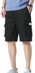 QAYIT Men's Cargo Shorts Cotton Wor