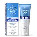 Athlete's Foot Treatment Antifungal Cream: 60g Anti-Fungal Relieves Itching Burning Cracking and Scaling Associated Athletes Foot - Anti Itch for Men and Women