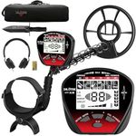 DR.ÖTEK Metal Detector for Adults Professional, Gold Metal Detector, Pinpoint & Exclusive Memory Mode, Higher Accuracy, IP68 Waterproof Coil, Bigger Backlit LCD Display, New Advanced DSP Chip, Black