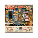 Waiting at The Store 1000 pc Jigsaw Puzzle - SUNSOUT INC