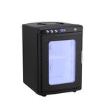 Black 25L Reptile, Science Lab Incubator, Small Reptile Egg Hatcher, Intelligent Temp Control 5-60℃, LCD Display