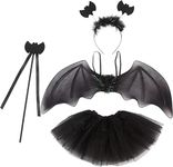 SULOLI Haloween Costume Kids,Bat Halloween Costume Kids Halloween Fancy Dress Kids