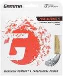 Gamma Live Wire Professional 17G Tennis String, Natural