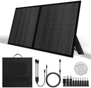 SUNSUL Portable 100 Watt 12V Foldable Solar Panel with Adjustable Kickstands and Waterproof IP65 Design for Power Station, Travel, Outdoor Camping, RVs, and Off-Grid Applications