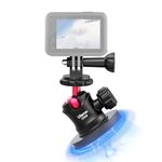 ULANZI Magnetic Camera Mount for GoPro, Strong Magnetic Mount with 360° Rotation Ball Head and Built-in 6 Magnets, Compatible with GoPro Hero 13/12/11/10/9/8/7/6, DJI OSMO Action, Insta360