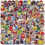 200PCS Teens Hero Stickers for Wate