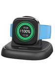 NEWDERY Charger Dock for Fitbit Sense 2 & Sense& Versa 4 &Versa 3, Magnetic Watch Charger Stand with Charging Cable Charger Station for Fitbit Sense 2/Sense/Versa 4/3,Black