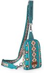 Wrangler Aztec Crossbody Sling Bags