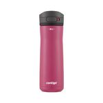 Contigo Jackson Chill 2.0 Stainless Steel Water Bottle with Carry Handle and Secure Lid for Leak-Proof Travel, Vacuum-Insulated and BPA-Free, Dragon Fruit, 20 oz (591 mL)