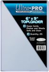 Ultra Pro 6" X 9" Toploader 25ct