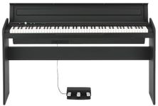 KORG LP-180BK 88 Key Digital Piano with Stand & Pedal Unit - Black