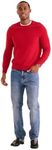 NAADAM Men's The Original Cashmere Crewneck Sweater, Red, X-Large