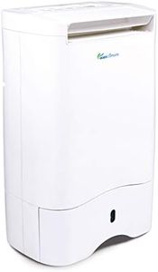 Ausclimate Cool Seasons Premium 10L Desiccant Dehumidifier AU1910DD, Suitable For Areas Up To 50m2, With Laundry Mode and 3L Water Tank, White