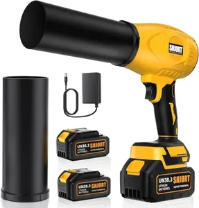 Leaf Blower Cordless with Battery and Charger, 300,000 RPM, Extended Nozzle, Lightweight Handheld Design, Turbo Jet Blower for Patio Cleaning,car Blowing Water, Lawn Care, Blowing Leaves and Dust