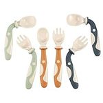 PandaEar Baby Bendable Spoons and F