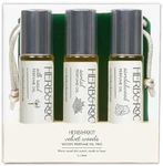 Herb & Root 3 pc Mini Variety Perfume Oil Set for Women or Men, Gender Neutral Aromatherapy Oil Roll ons, Choose from Amber, Woods, Gourmand, or Floral